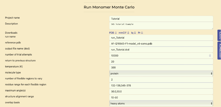 Monte Carlo Simulations Screenshot
